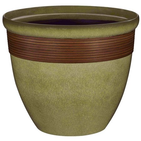 LANDSCAPERS SELECT Planter Tall Wave Rsn 14.75In PT-S015